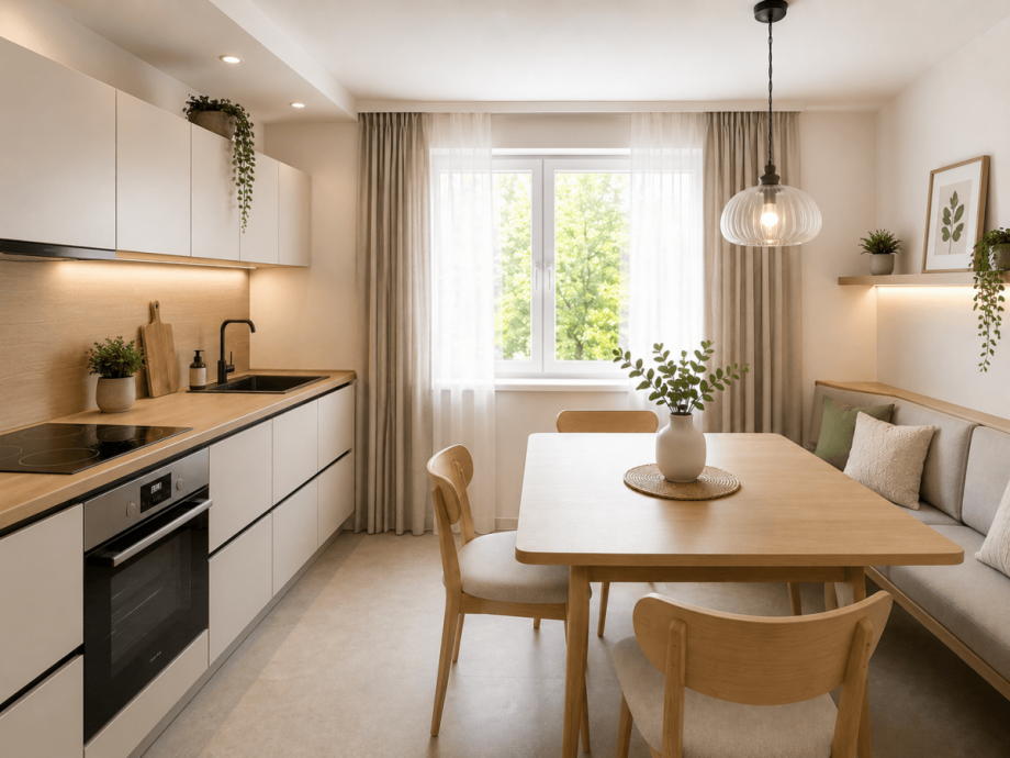K�che (KI-Visualisierung) Einfamilienhaus Leinfelden-Echterdingen