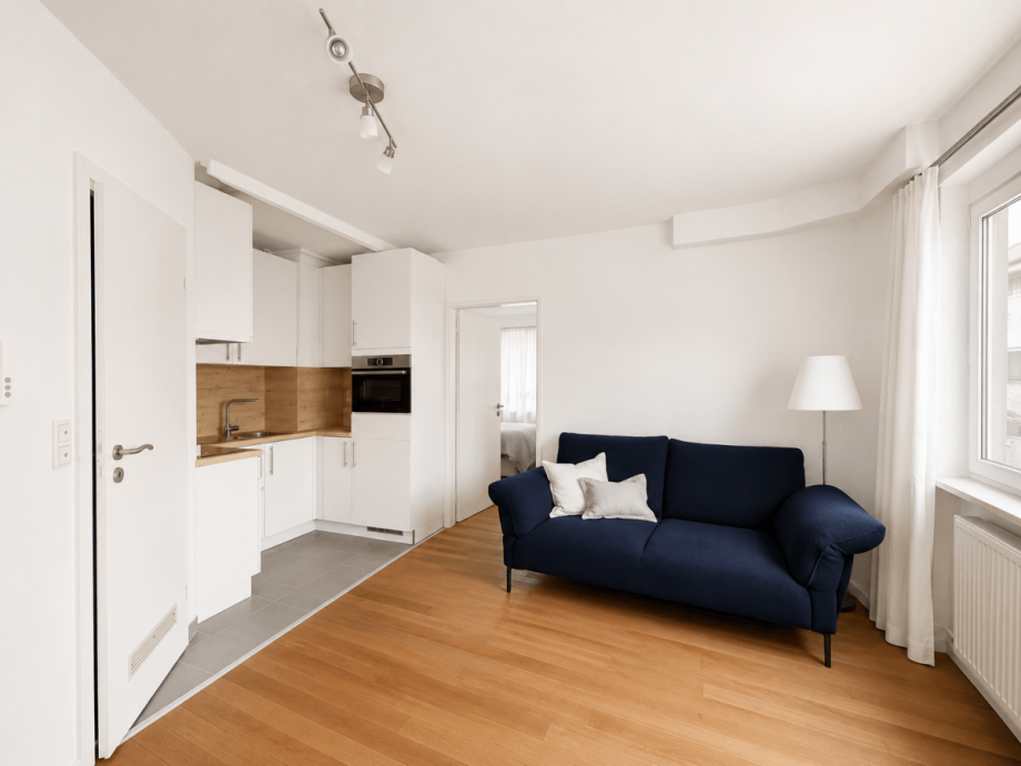 Wohnzimmer EG Mehrfamilienhaus Stuttgart