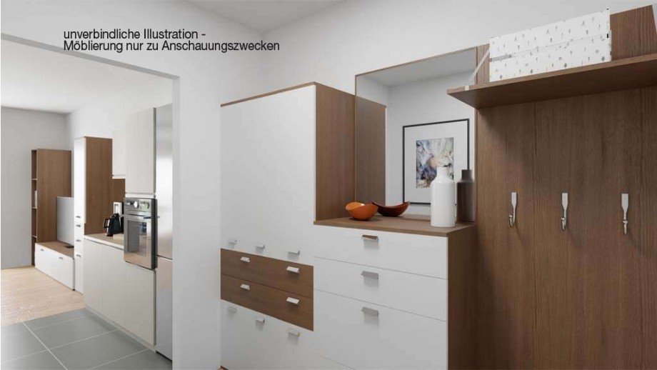 1_Flur Etagenwohnung Leinfelden-Echterdingen