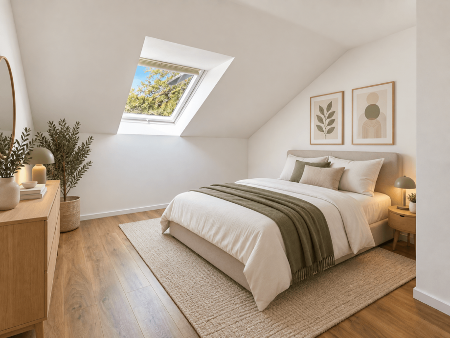 KI generiertes Einrichtungsbeispiel Wohnung Stuttgart