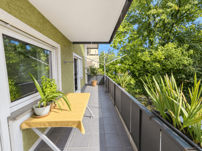 Hauptbild Zentrale 3-Zimmer-Wohnung mit 2 Balkonen und Einzelgarage