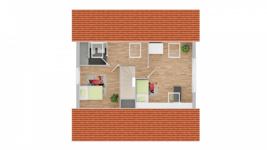 Dachgeschoss Haus Stuttgart