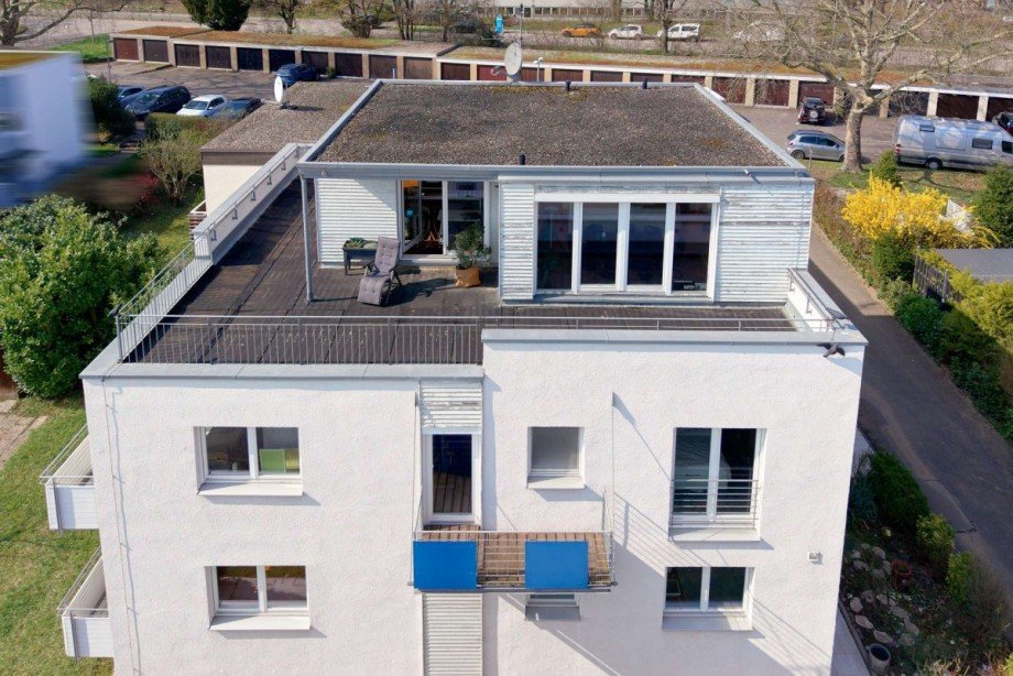 Dachterrasse Mehrfamilienhaus Stuttgart