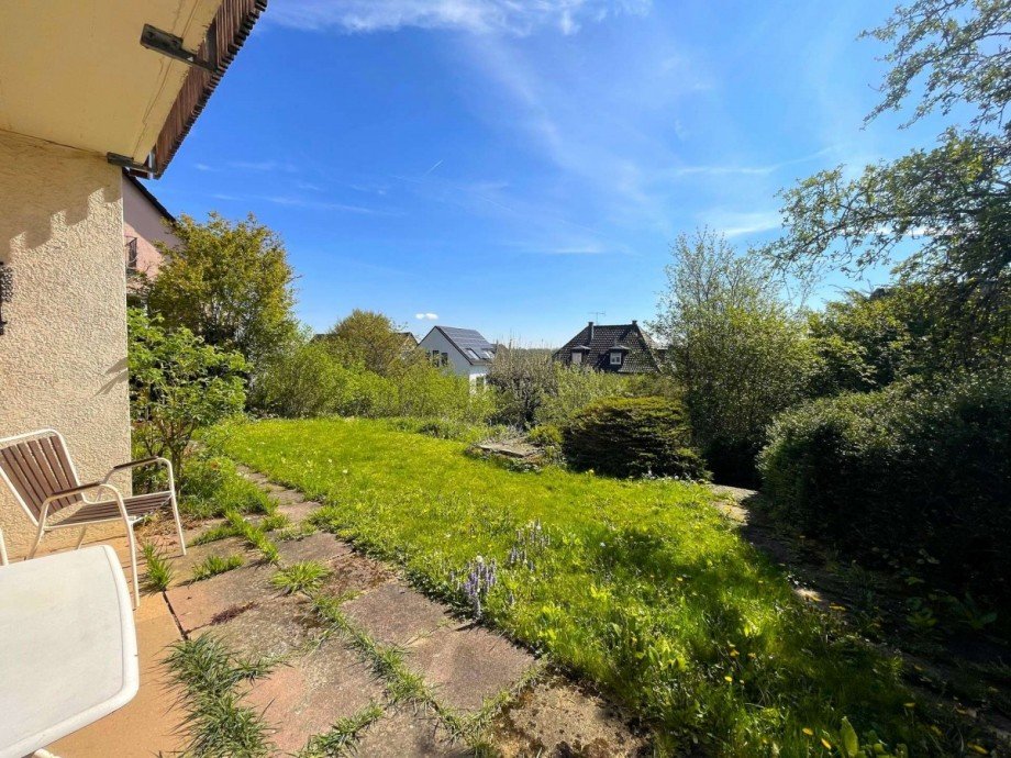 Garten Ebene oben Einfamilienhaus Stuttgart