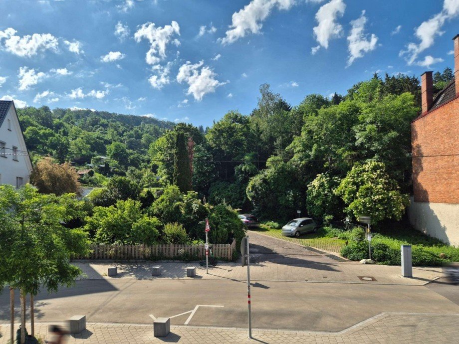 Aussicht Wohnraum Etagenwohnung Stuttgart