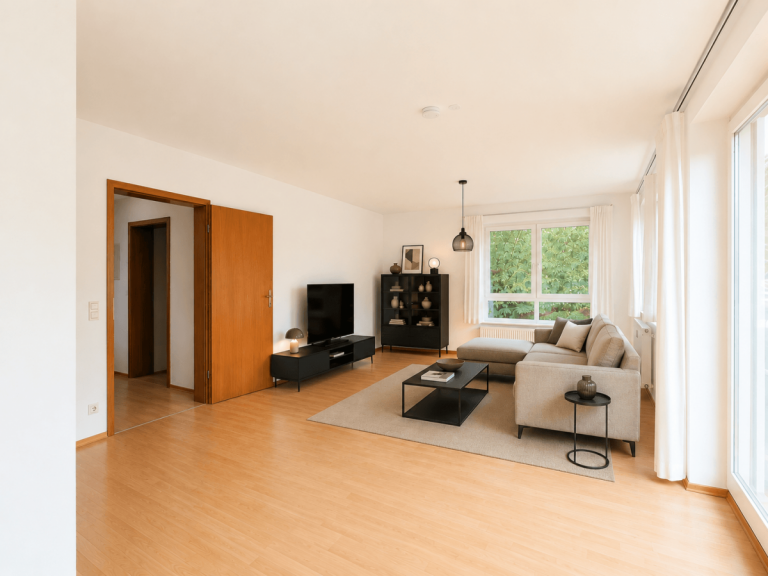 Titelbild (KI-generiert) Oberriexingen Etagenwohnung Lichtdurchflutete 2,5-Zimmer-Wohnung mit TG-Stellplatz in Oberriexingen!