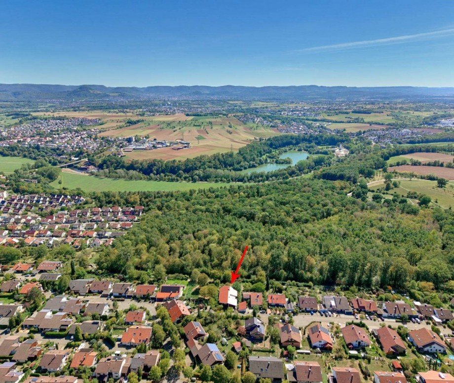 Umgebung Einfamilienhaus Pliezhausen