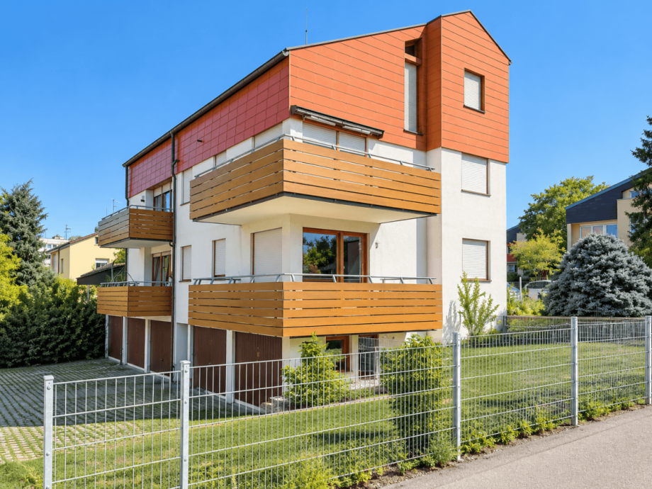 Balkonansicht Etagenwohnung Stuttgart