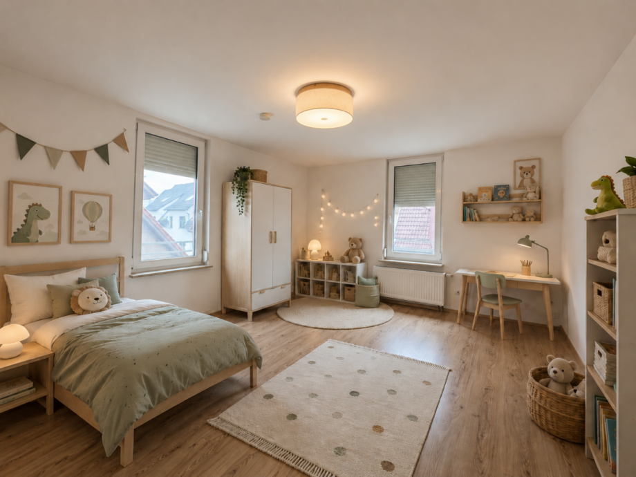 Kinderzimmer (mit KI bearbeitet und m�bliert) Doppelhaush�lfte Ostfildern