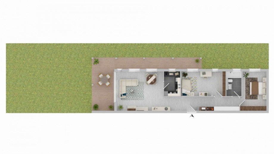Grundriss Erdgeschosswohnung Ostfildern