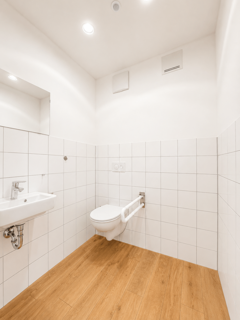Kunden-WC Tierarzt Einzelhandel Stuttgart
