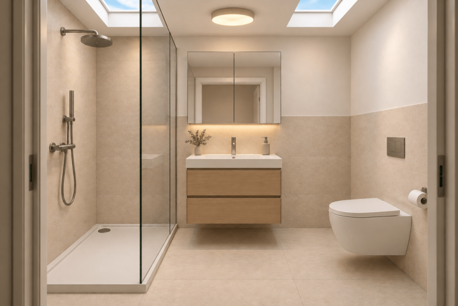 KI generierte Visualisierung Penthousewohnung Stuttgart