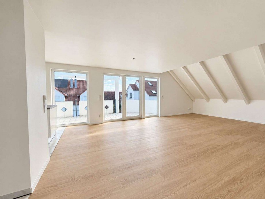 Wohnzimmer Maisonettewohnung Stuttgart