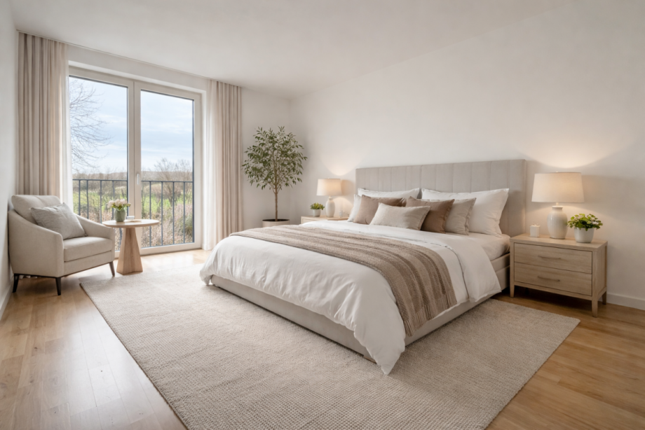 Schlafzimmer 1 Etagenwohnung Steinheim an der Murr