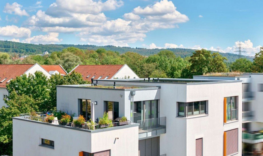 Terrasse Penthousewohnung Esslingen am Neckar