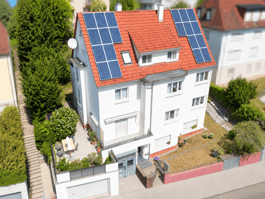 Au�enansicht Mehrfamilienhaus Stuttgart