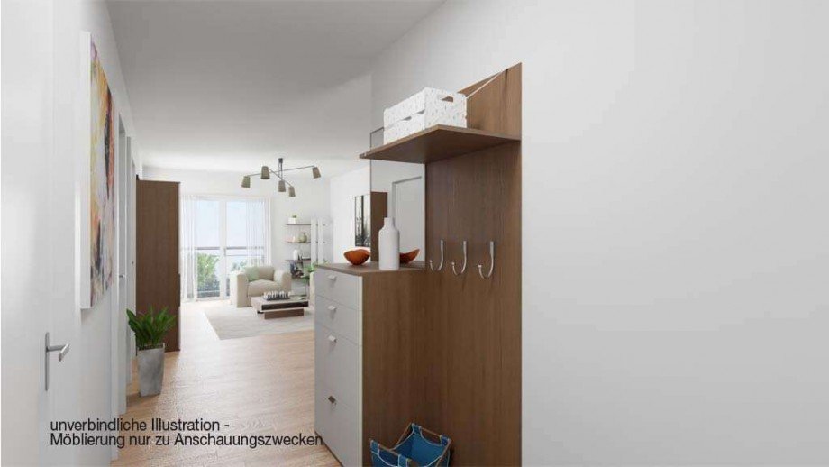 1_Flur Etagenwohnung Leinfelden-Echterdingen
