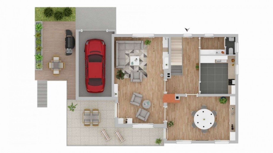 Erdgeschoss Einfamilienhaus Stuttgart