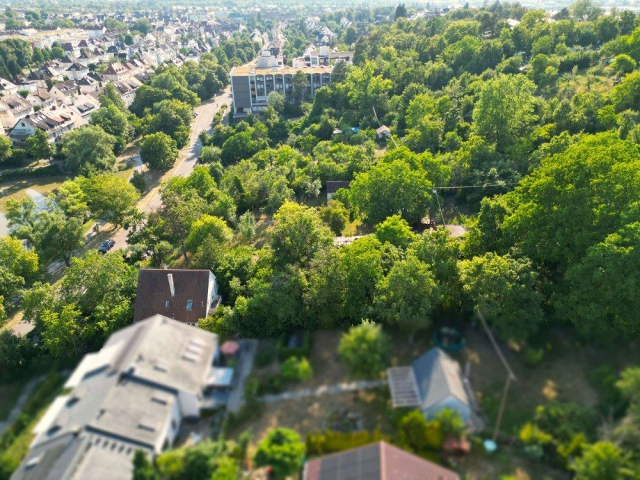 Seitenansicht Grundst�ck Stuttgart