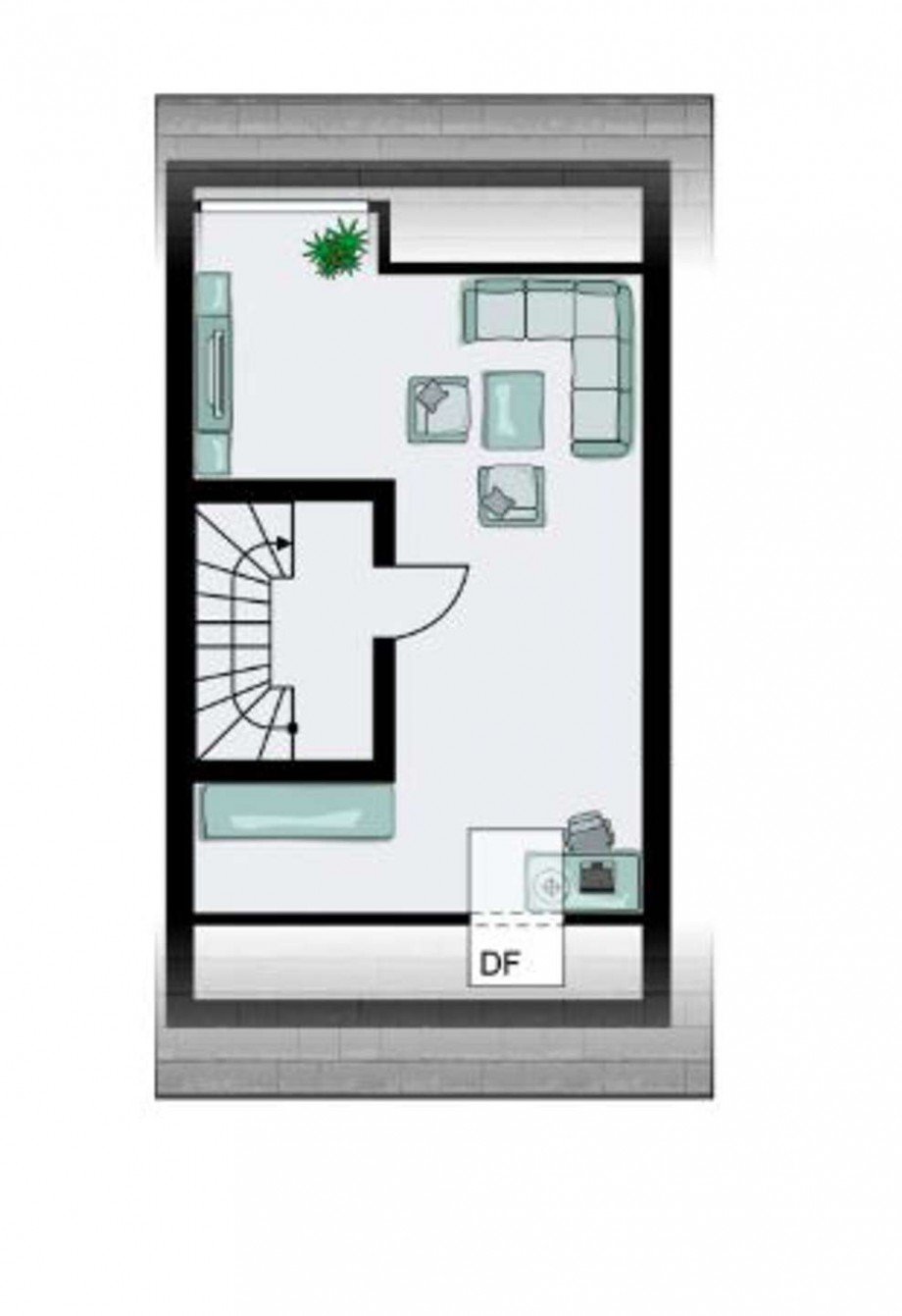 Dachgeschoss Reihenmittelhaus Kirchheim unter Teck