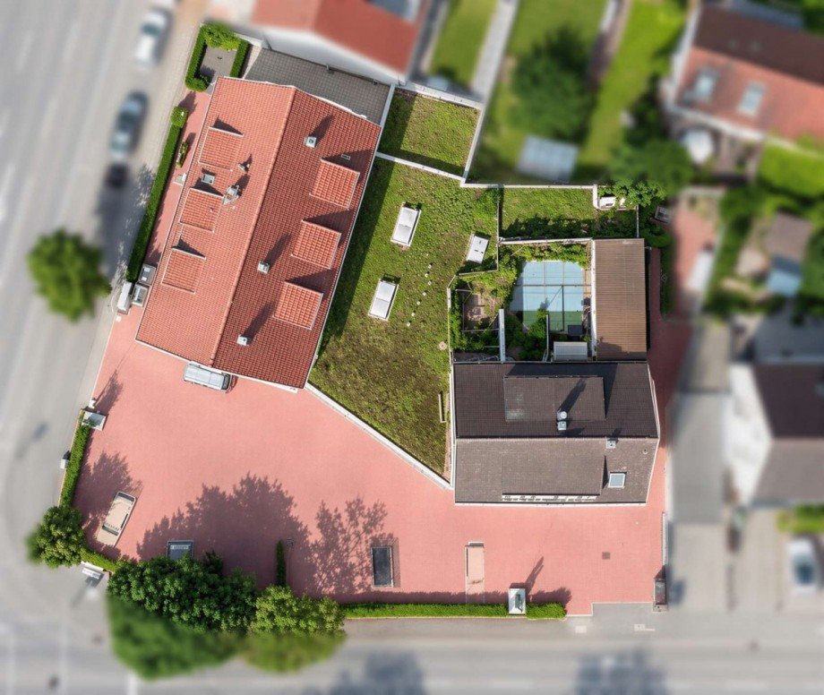Vogelperspektive Einzelhandel Stuttgart