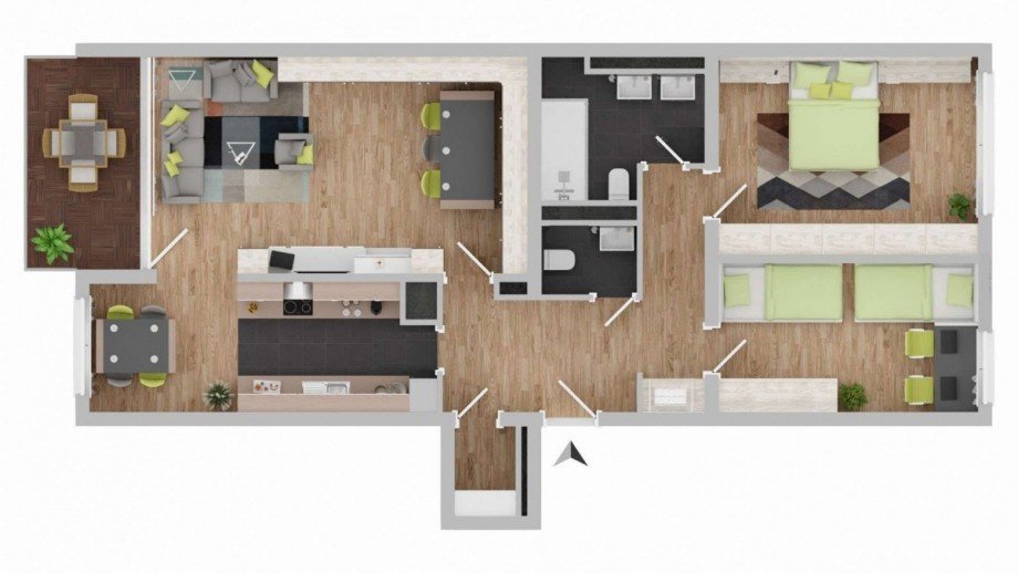 Grundriss Wohnung Stuttgart