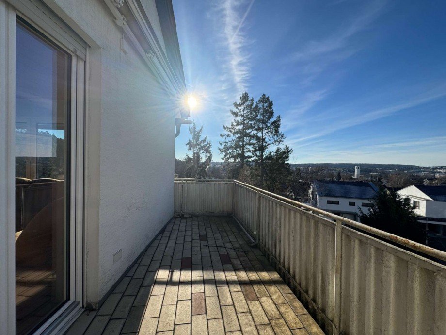 Balkon OG Doppelhaush�lfte B�blingen