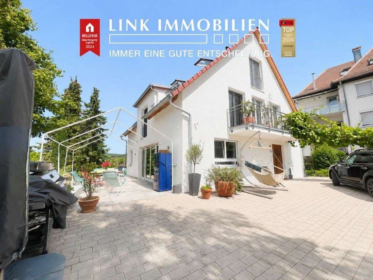 Titelbild Stuttgart Haus S-Hedelfingen: Modernes Einfamilienhaus mit Einliegerwohnung in ruhiger Lage!