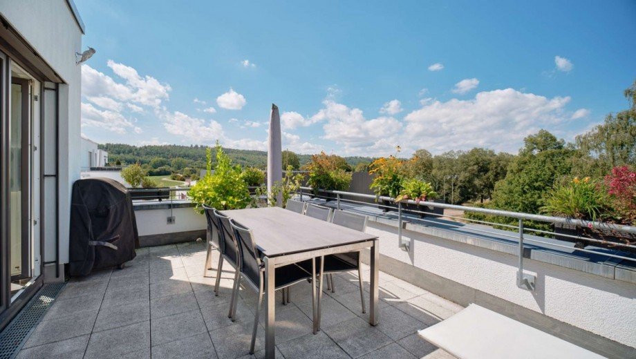 Terrasse Penthousewohnung Esslingen am Neckar
