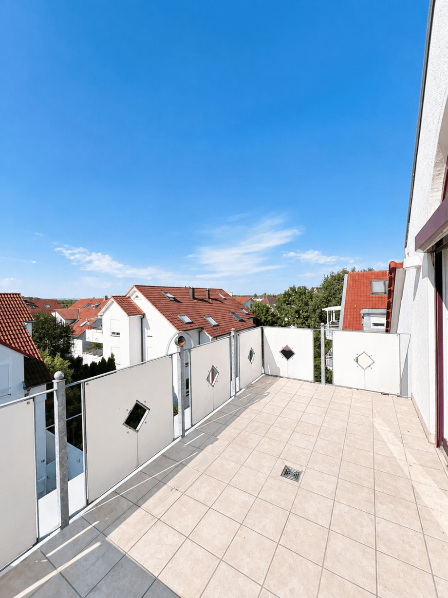 Balkon OG Maisonettewohnung Stuttgart