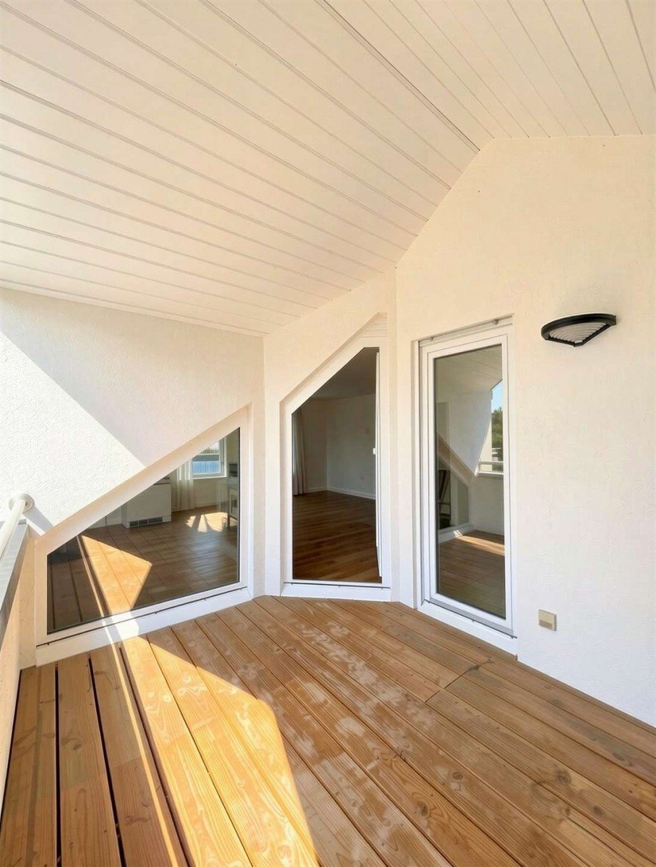 S�dbalkon Dachgeschosswohnung Stuttgart