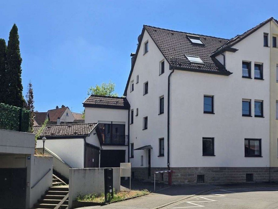Au�enansicht Mehrfamilienhaus Stuttgart