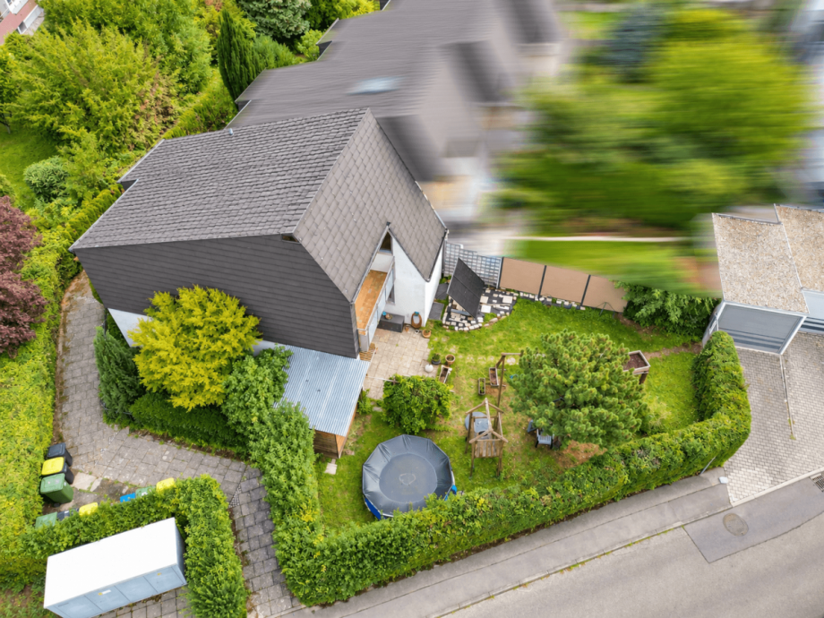 Drohnenaufnahme Reiheneckhaus M�glingen
