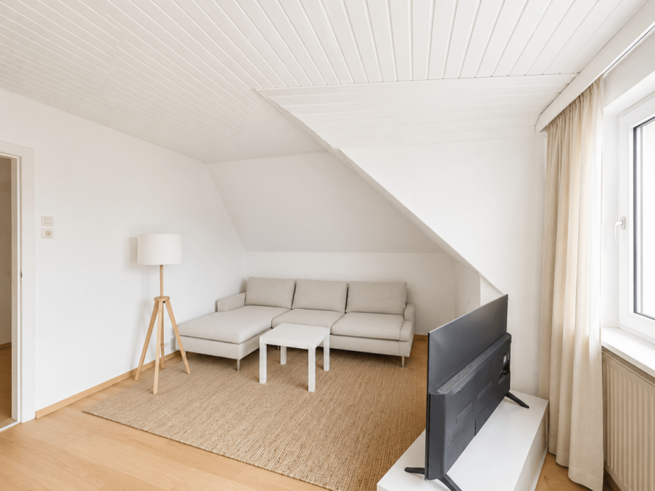 Wohnzimmer Dachgeschosswohnung Stuttgart