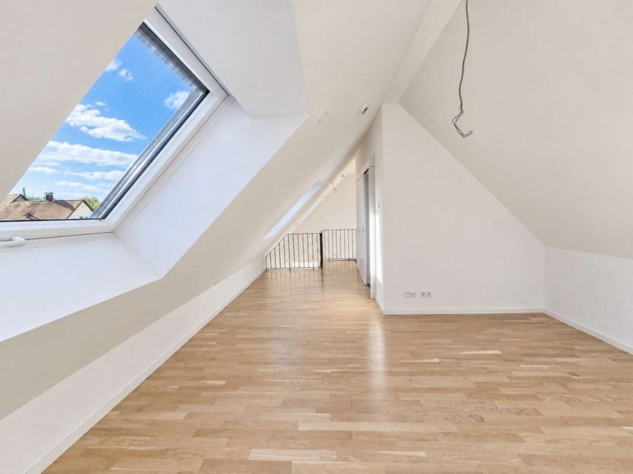 Schlafbereich / Galerie Dachgeschosswohnung Stuttgart