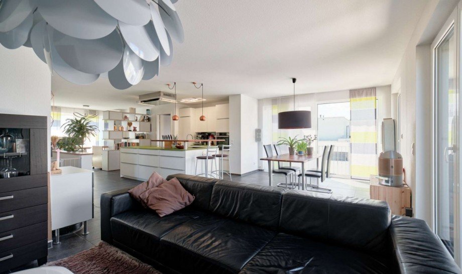Wohn-/Essbereich Penthousewohnung Esslingen am Neckar