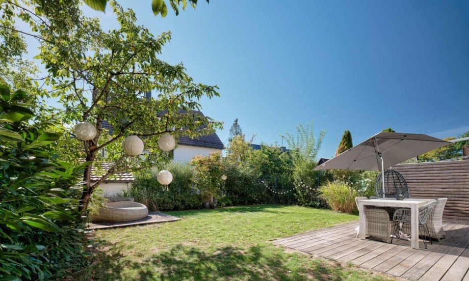 Garten Doppelhaush�lfte Stuttgart
