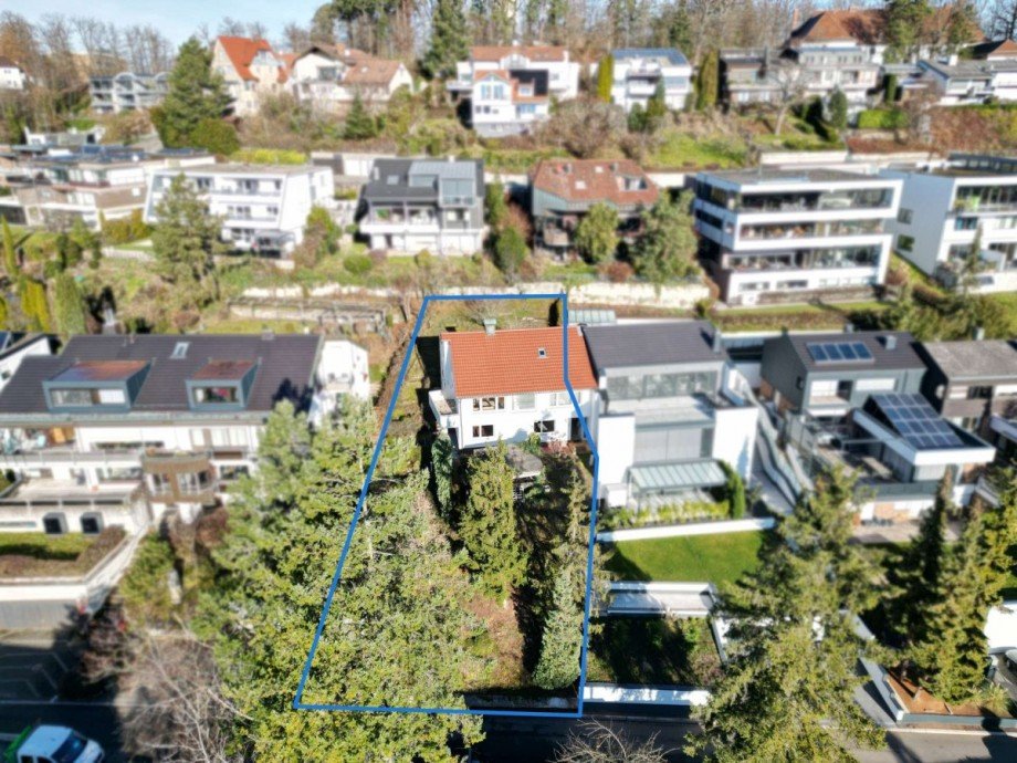 Grundriss Doppelhaush�lfte B�blingen