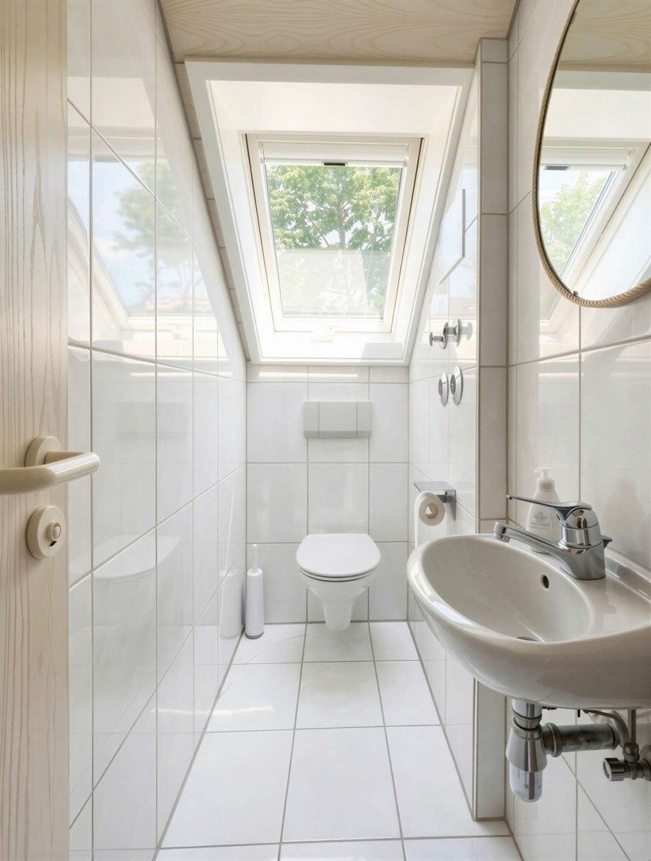Separates WC Dachgeschosswohnung Stuttgart