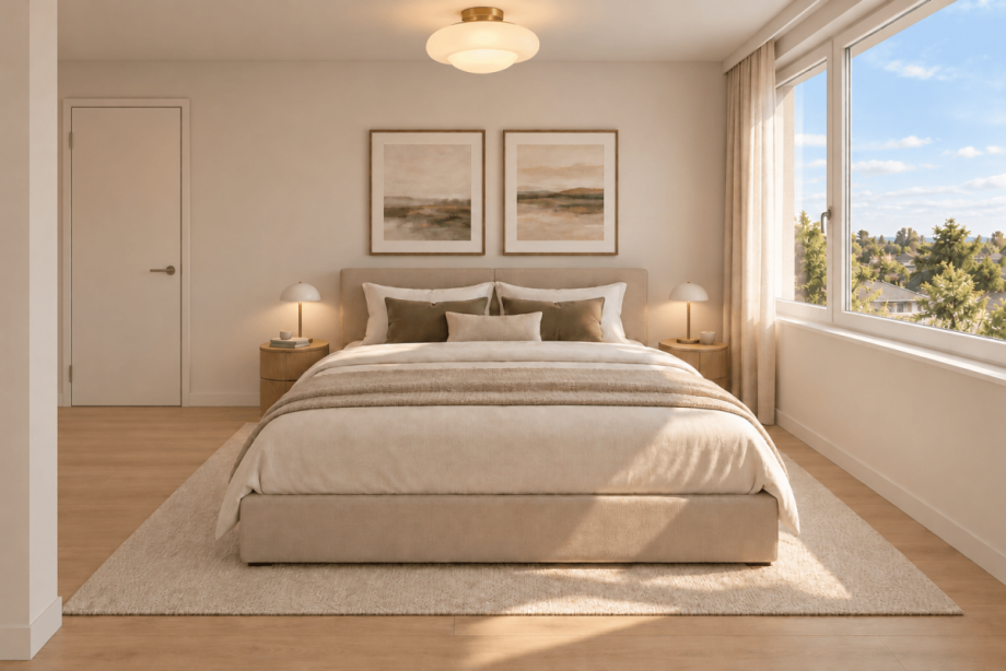 KI generierte Visualisierung Penthousewohnung Stuttgart